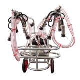 Aparat Muls Vaci 2 Posturi, Loc 2 Bidoane, Materiale Calitate Superioara, Productivitate Crescuta, Usor de Utilizat, Protectie Coroziune