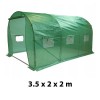Sera tip tunel, 3.5x2x2 m, folie pe 140g/mp, cadru metalic, filtru uv4, ProCart