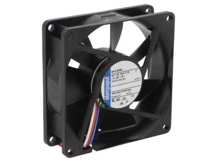Ventilator DC axial 24VDC EBM-PAPST