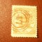 Timbru Danemarca 1864 Emblema Regala , 4s rosu stampilat