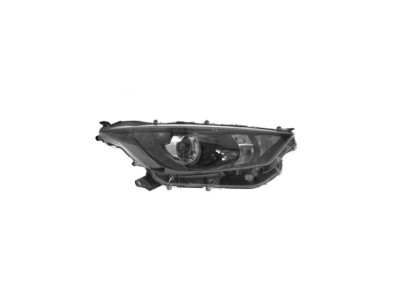 Far TOYOTA YARIS (XP210), 02.2020-, partea dreapta, DEPO, cu LED daytime running light; HiR2+WY21W; electrical; fara motor; halogen, foto