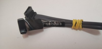 PowerMac G5 Lower Hard Drive SATA Data Cable 590-5336 A1117 foto