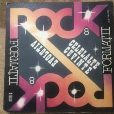 formatii rock 8 evolutiv / celelalte cuvinte disc vinyl lp muzica rock EDE 02782