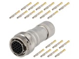 Conector Circular Crimpat RT360 19 PIN Mufă Mamă