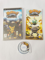 Joc Sony PSP - Ratchet &amp;amp; Clank Size Matters - complet foto