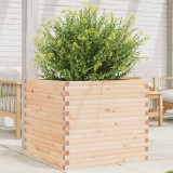 Cumpara ieftin Jardinieră de grădină, 80x80x68,5 cm, lemn masiv de pin
