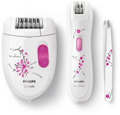 Epilator Philips HP6549/01 Satinelle Essential Alb foto