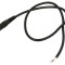 Cablu DC 5,5/2,1 Negru 0,5m 2x0,5mm2