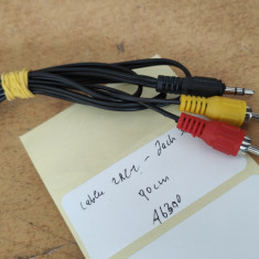 Cablu 2RCA - Jack 3.5 90cm #A6300