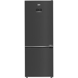 Combina frigorifica Beko B3RCNE564HXBR, 490 l, No Frost, H 192 cm, Touch Control, Usi reversibile, Clasa E, Dark Inox