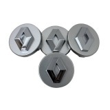 Set 4 Capace Janta Aliaj RENAULT 51MM Interior - 57MM Exterior GRI
