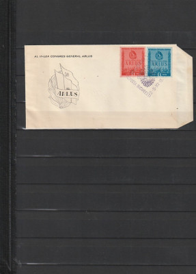 RO - FDC - AL III-LEA CONGRES GENERAL ARLUS ( LP 274 ) 1950 ( 1 DIN 1 ) foto