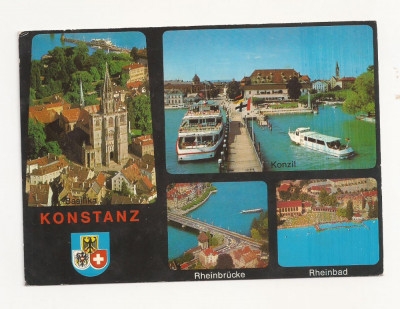 SH1-Carte Postala-ELVETIA- Konstanz , Circulata 1969 foto