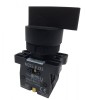 Intrerupator rotativ buton 3 pozitii 1-0-2 6A incastrabil pentru tablouri cu 2 contacte normal deschise NO, Omu System