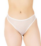 Cumpara ieftin Chilot Tanga Tull Fin Luan C1455 Negru, XL. Elegant, Confortabil. 80% Poliamida, 20% Elastan. Lenjerie Dama de Calitate Superioara
