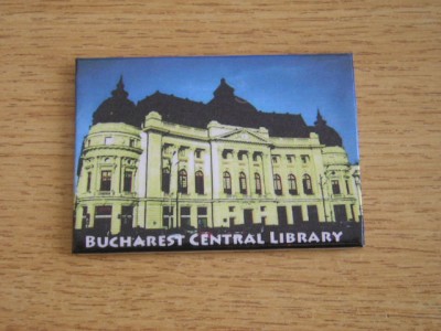 D1 - Magnet frigider - tematica turism - Bucuresti - Romania 17 foto