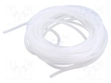 Furtun silicon 4mm PNEUMAT -60&divide;180&deg;C pentru industria alimentară
