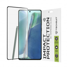 Folie pentru Samsung Galaxy Note 20, Techsuit 111D Full Cover / Full Glue Glass / 3D Curved Screen, Black