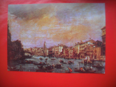 HOPCT 58406 CANAL GRANDE VENETIA /FRANCESCO GUARDI-CP PICTURA -NECIRCULATA foto