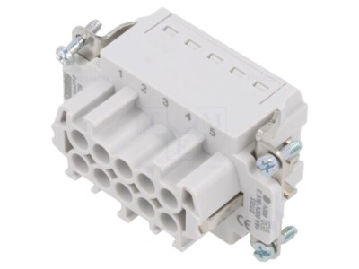 Conector HDC mamă 500V 16A PIN 10 PE push-in PHOENIX CONTACT foto