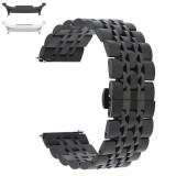 Curea metalica, compatibila Samsung Galaxy Watch9 44mm/40mm, Samsung Galaxy Watch 8 44mm/40mm, Black