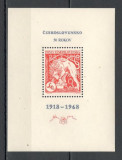 Cehoslovacia.1968 50 ani Cehoslovacia-Bl. XC.469