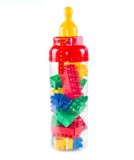 Caramizi de Constructie in Biberon 25 de piese, OMG