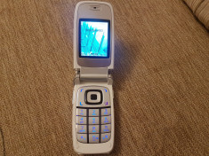 Telefon Rar Dame Clapeta Nokia 6101 Alb Liber retea Livrare gratuita! foto