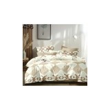 Cumpara ieftin Lenjerie de Pat Bumbac Finet, 6 Piese, Pat Dublu - GR-456