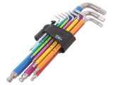 Set Chei Imbus Hex-Plus Oțel Inoxidabil 9 Buc.