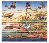 ANGOLA 1996 - Animale salbatice / colita MNH, Nestampilat
