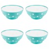 Set boluri, 4 piese, 3 L, Plastic, Verde menta