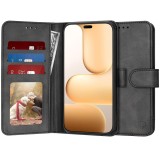Husa 360 Honor 600 Lite Asteroid GSM Diary Book, negru