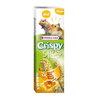 Versele Laga Batonaşe pentru rozătoare CRISPY STICKS 2 buc - cu miere foto