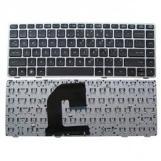 Tastatura laptop noua Hp Elitebook 8460P Silver Frame Black (Without Piont Stick.Oem) Us foto