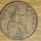Marea Britanie - moneda de colectie - 1 penny 1945 - George VI - stare f buna