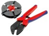 Kit Sertizare KNIPEX MultiCrimp 240mm, Otel, Mecanism Clichet, Manere Ergonomice