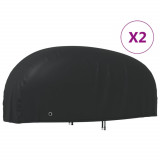 Cumpara ieftin Huse motociclete, 2 buc., 245x105x125 cm, Oxford 210D