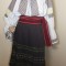 Costum popular vechi lucrat manual , costum national oltenesc din 3 piese M-L