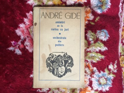 h3b Amintiri de la curtea cu juri - Sechestrata din Poitiers - Andre Gide foto