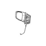 Oglinda usa exterioara Chrysler Town &amp;amp; Country, Town_Country; Dodge Grand Caravan, stanga, reglaj electric; carcasa crom; incalzire; sticla