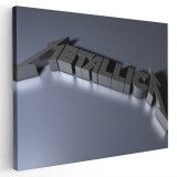 Tablou afis Metallica trupa rock 2295 Tablou canvas pe panza CU RAMA 60x80 cm