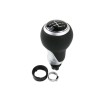 Bile de schimbator Emzone pentru Audi A3 8P A4 B8 A5 Q3 Q5 A6, 5 trepte, piele neagra