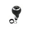 Bile de schimbator Emzone pentru Audi A3 8P A4 B8 A5 Q3 Q5 A6, 5 trepte, piele neagra