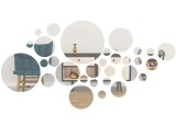 Cumpara ieftin Set Oglinzi Design 3D SILVER ROUND MyStyle&reg; - Oglinzi Decorative Acrilice Luxury Home 26 buc/set