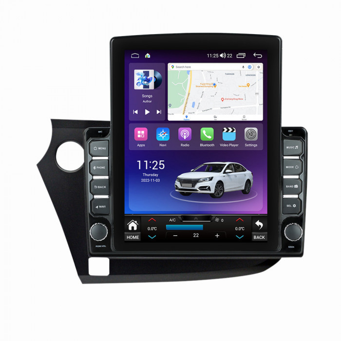Navigatie dedicata cu Android Honda Insight 2009 - 2014 , 4GB RAM, Radio GPS