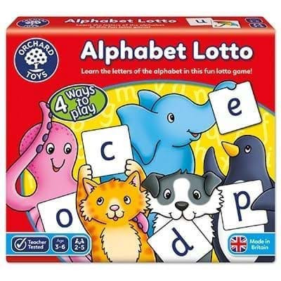 Joc educativ loto in limba engleza Alfabetul ALPHABET LOTTO
