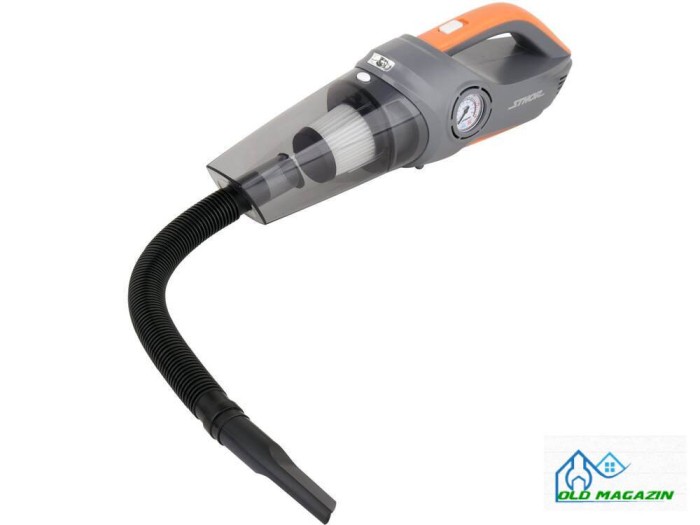 STHOR Aspirator de masina si compresor, 12V, 80W/120W, 20 l/min