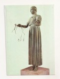 FA52-Carte Postala-GRECIA- Delphi, Muzeul Delphi, The Charioteer, necirculata, Fotografie