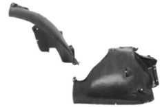 Carenaj roata Mercedes Clasa CLS (C219), 10.2004-01.2011, partea Stanga, Punte fata partea din spatele rotii, 2196900530, 5034FL2T foto